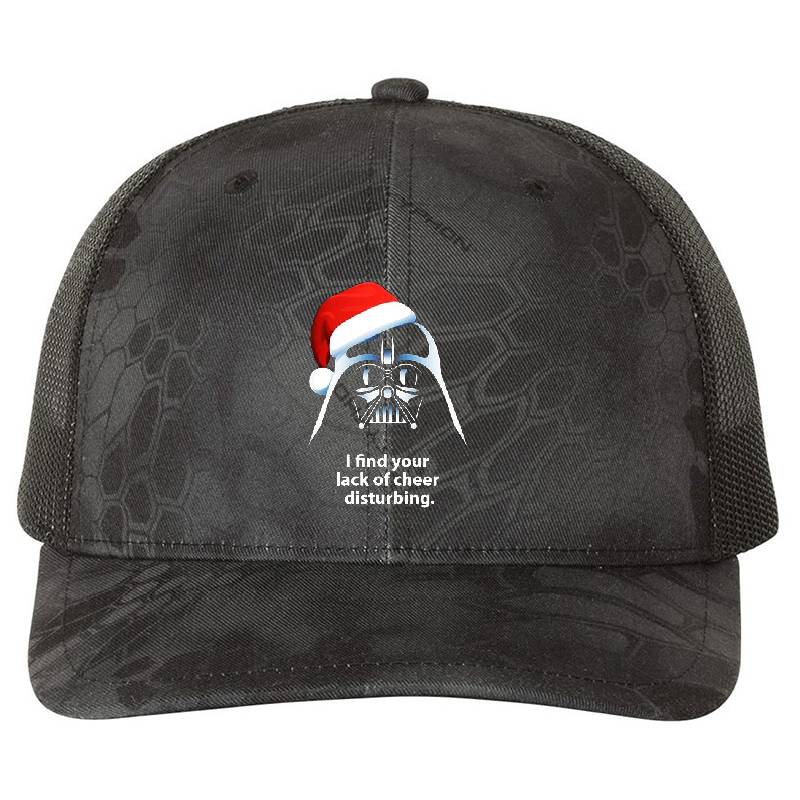 I Find Lack of Cheer Disturbing Christmas Flexfit Baseball Caps