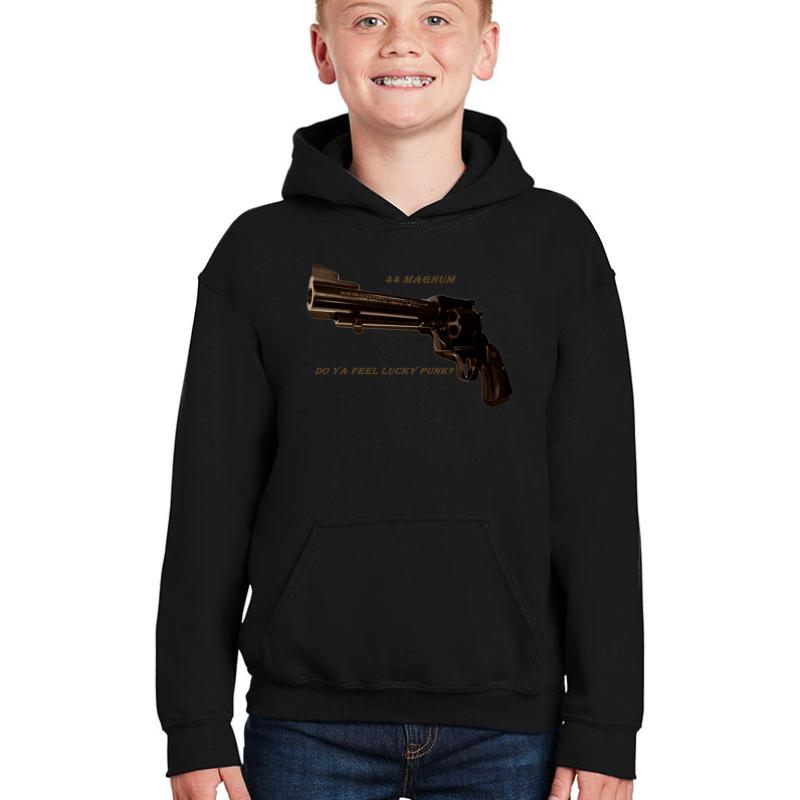 44 Magnum Youth Hooded Sweatshirt Boy Black