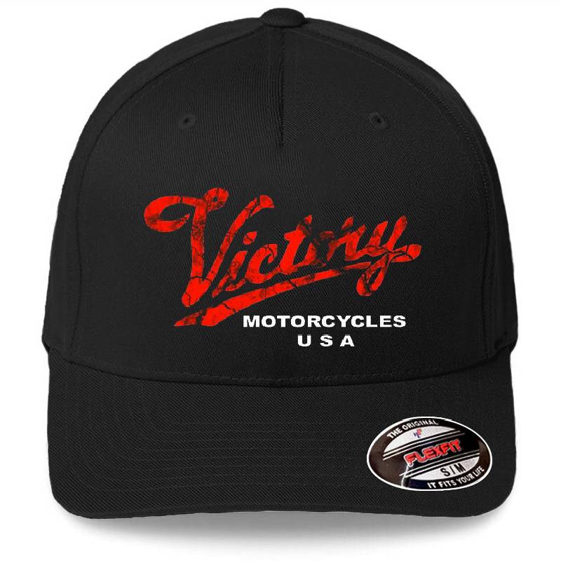 Victory Motorcycles Premium Flat Bill Snapback Caps