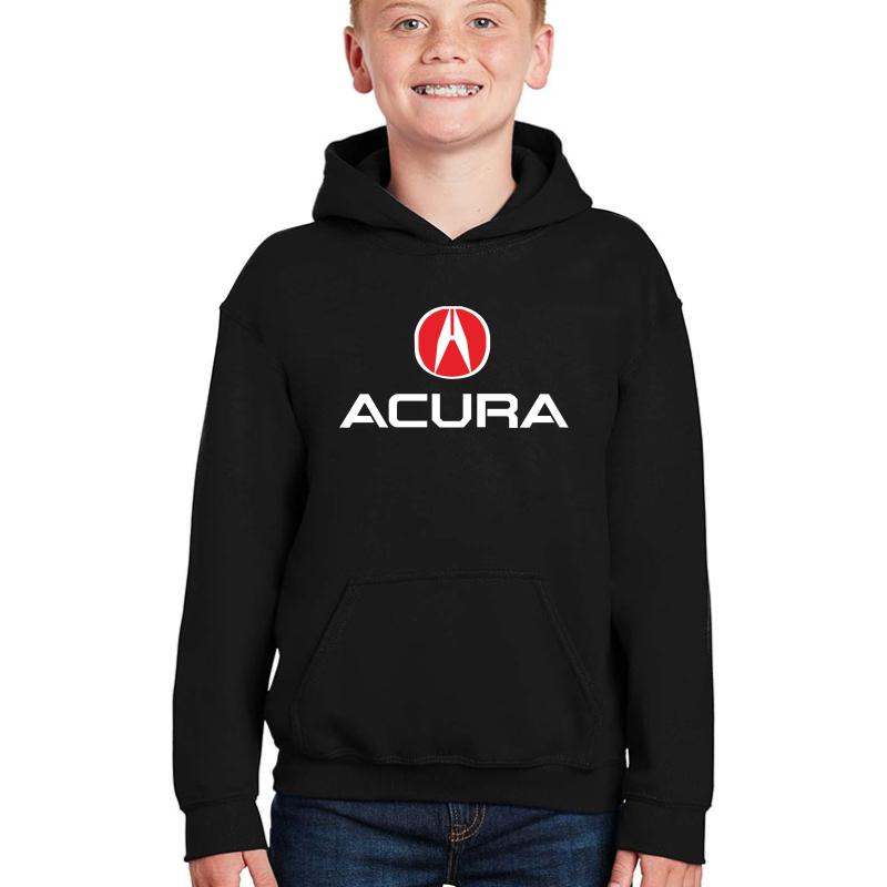 Acura Youth Hooded Sweatshirt Boy Black