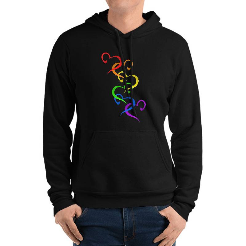 Hearts of PRIDE Unisex T-shirts