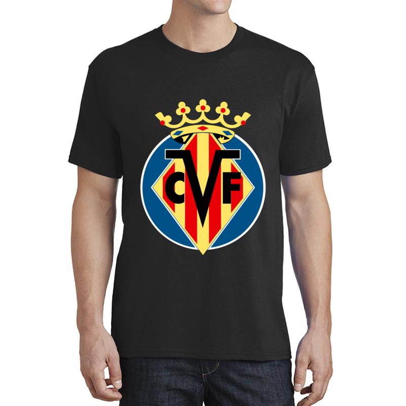 Villarreal Cf Unisex T-Shirt Men Black