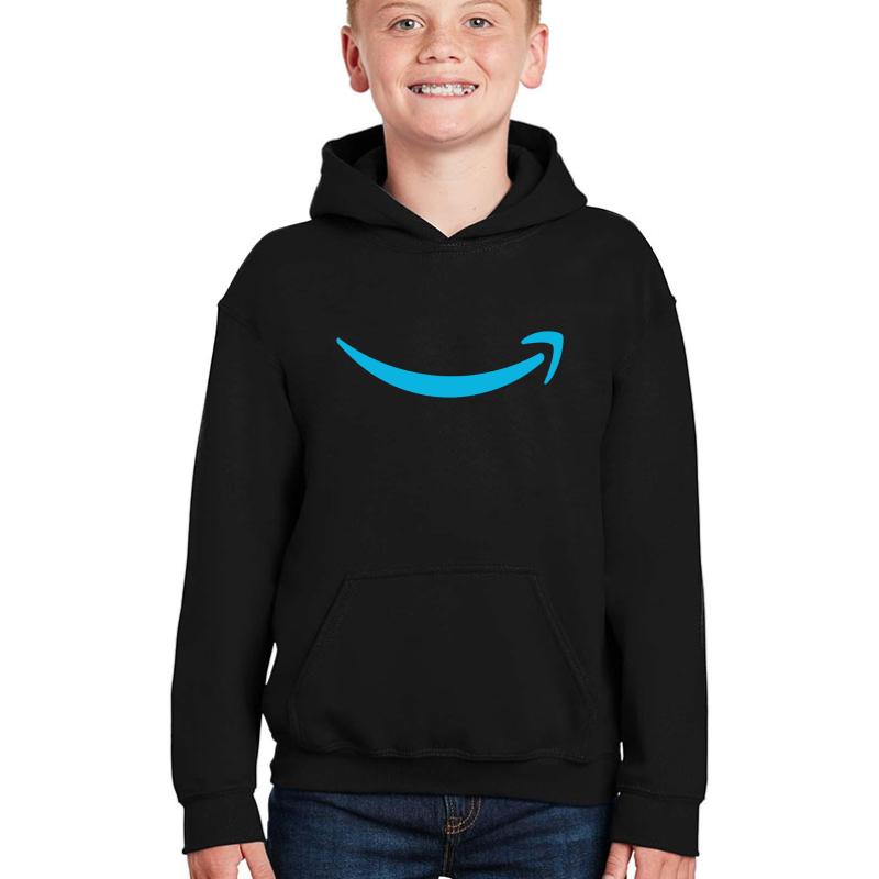 Amazon Employee Youth Hooded Sweatshirt Boy Black