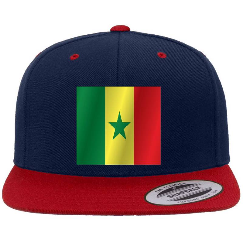 Senegal flag Richardson Premium Trucker Snapback Caps