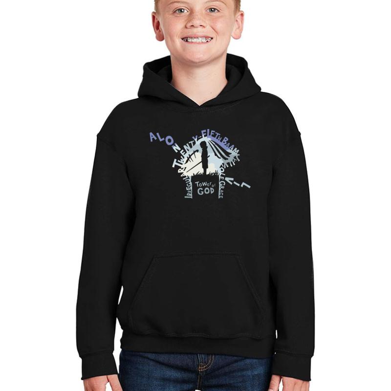 Tower Of God Youth Hooded Sweatshirt Boy Black