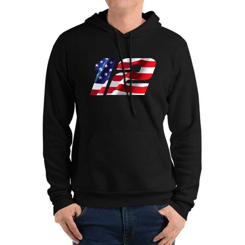 Ryan Blaney Usa Flag 12 Unisex T-shirts