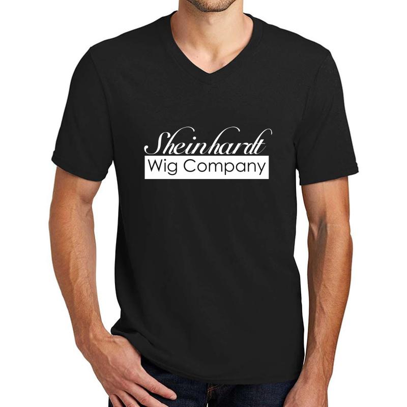 30 Rock Sheinhardt Wig Company Unisex V-Neck T-Shirt Men Black