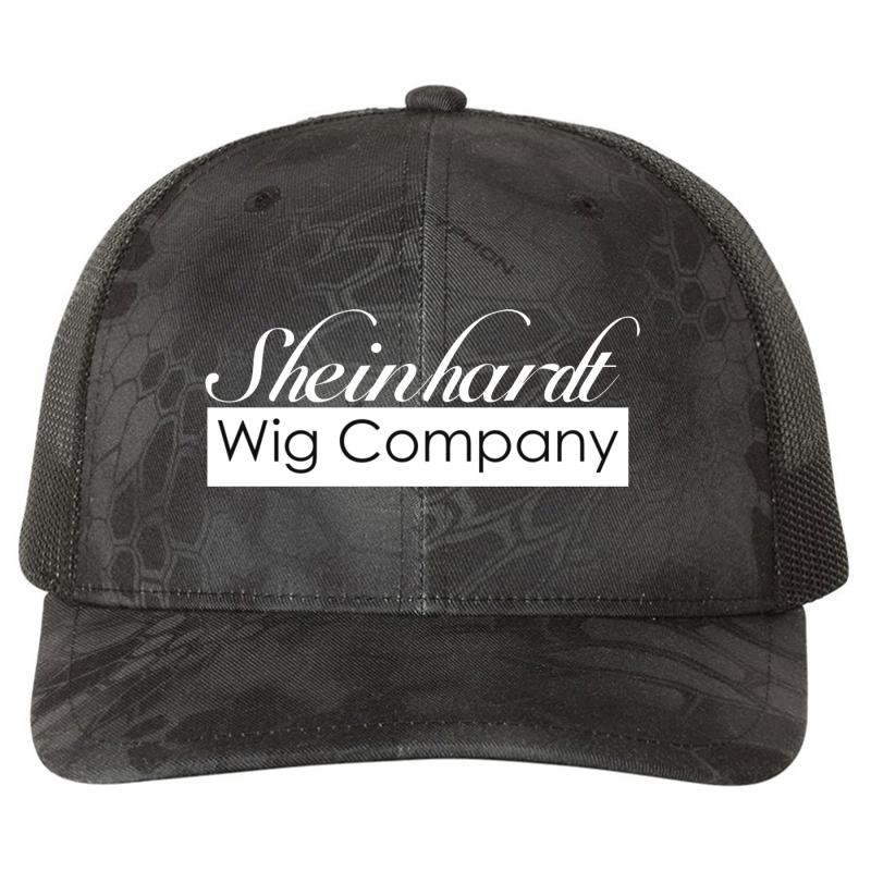 30 Rock Sheinhardt Wig Company Richardson Premium Trucker Snapback Cap  Kryptek Typhon Black