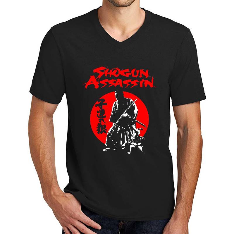 LONEWOLF AND CUB AKA SHOGUN ASSASSIN SHINTARO KATSU JAPANESE CLASSIC SAMURAI MOVIE  Unisex Polo Jersey Sport Shirts