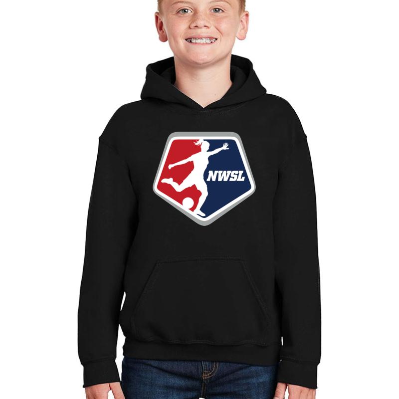 Us Women's Soccer Youth Hooded Sweatshirt Boy Black