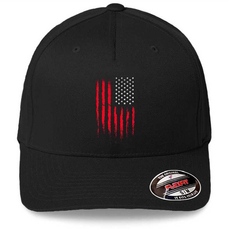 Red American flag Unisex T-shirts