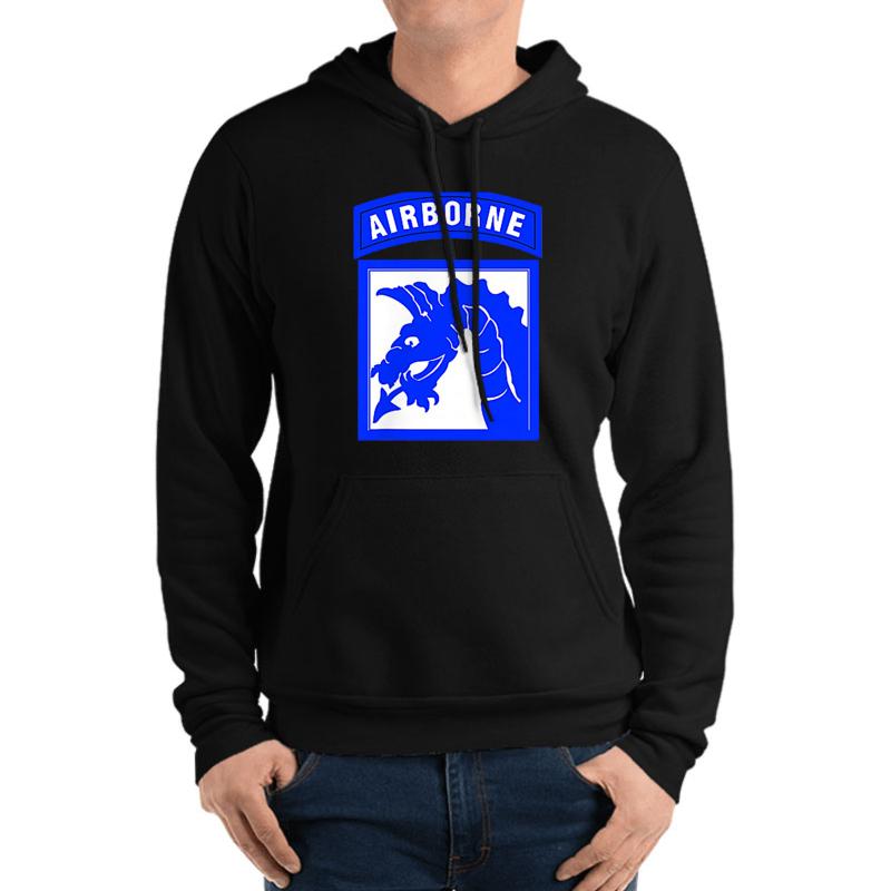 18Th Airborne Corps Xviii Corps Army Military Veteran Unisex Hooded Sweatshirt Men Black