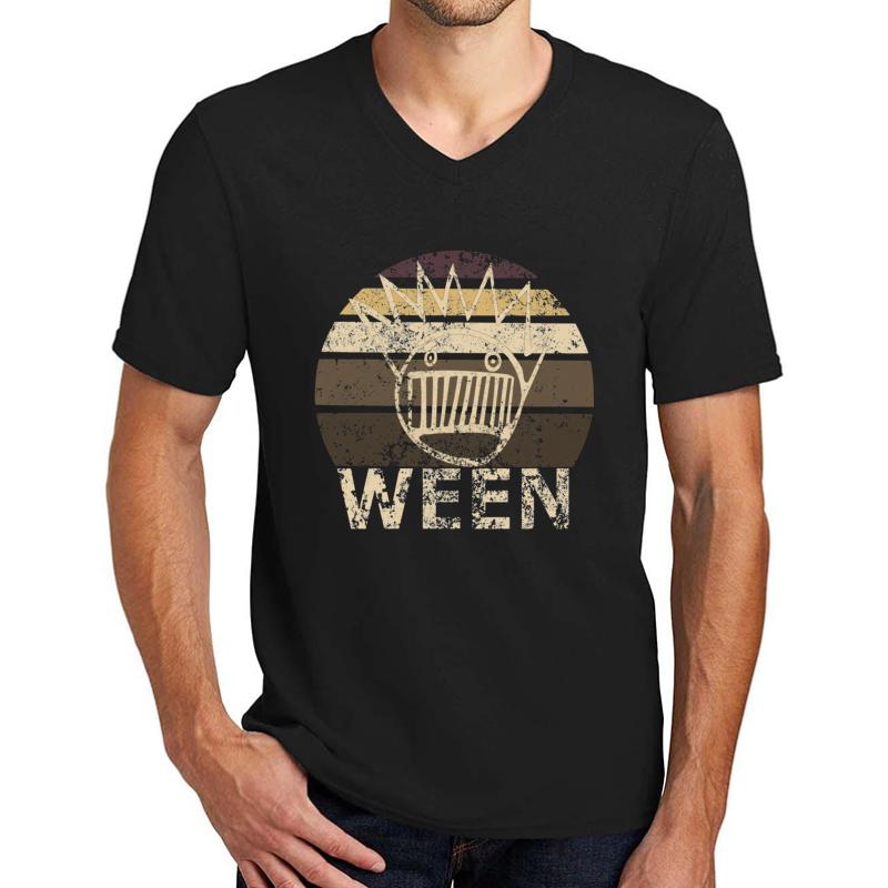 Ween Vintage Retro Boognish Essential  Unisex V-Neck T-Shirt Men Black