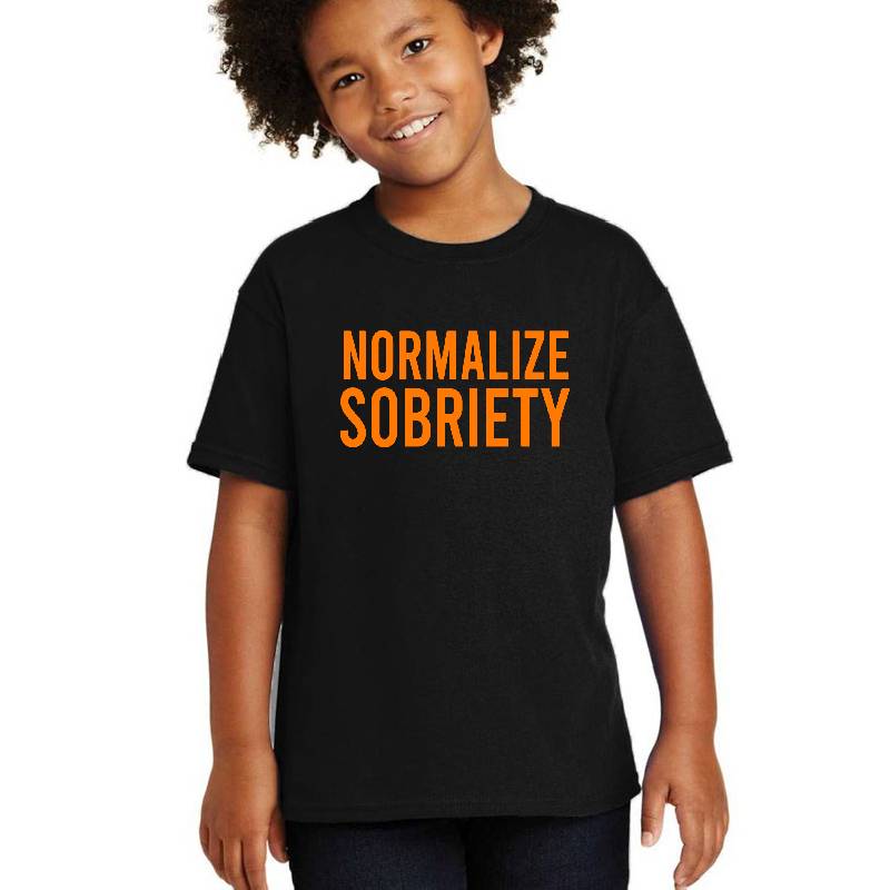 Normalize Sobriety Sobriety Gift Sober Af Sober Anniversary Sober & Proud Recovery Milestone Premium Flat Bill Snapback Caps