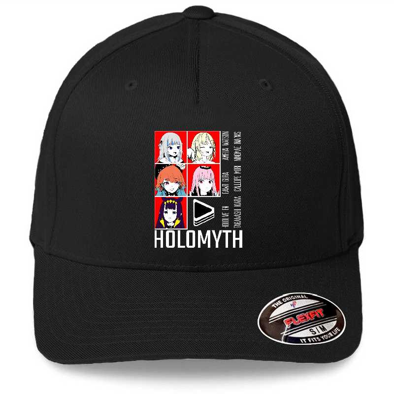 Hololive EN Holomyth Red Panel Unisex T-shirts