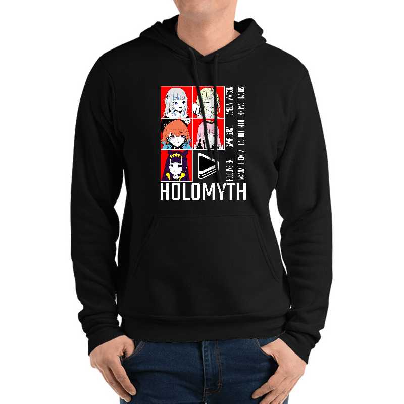 Hololive EN Holomyth Red Panel Unisex T-shirts