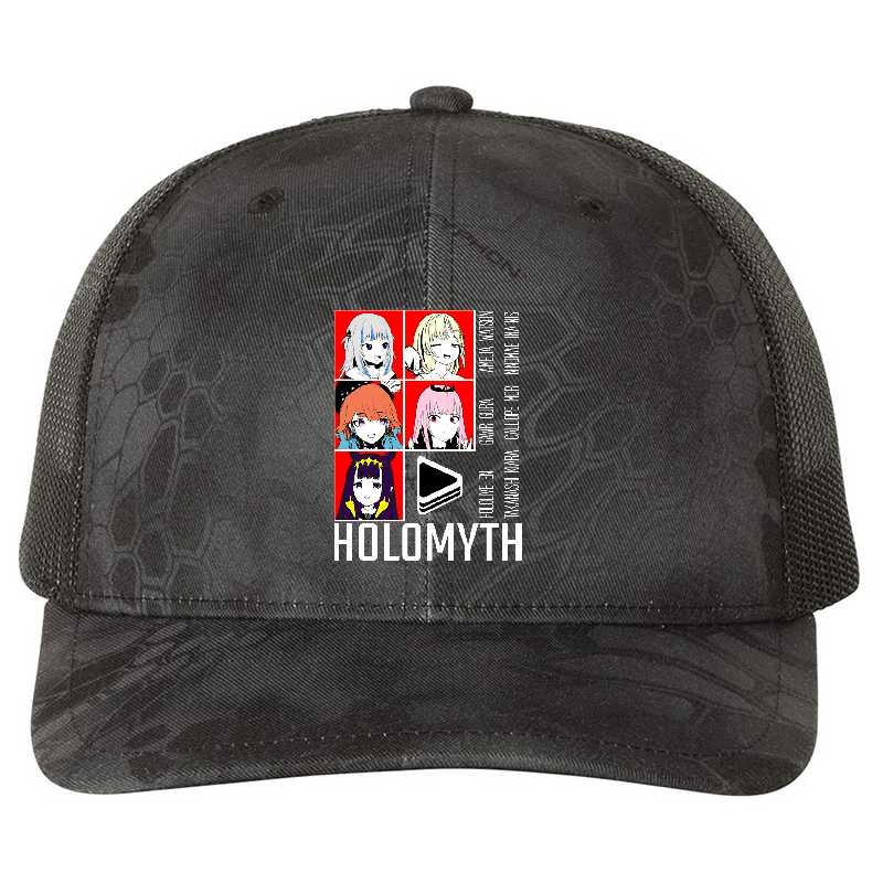 Hololive EN Holomyth Red Panel Unisex T-shirts