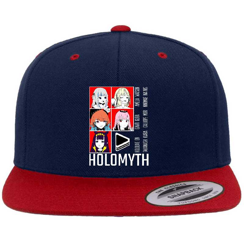 Hololive EN Holomyth Red Panel Unisex T-shirts
