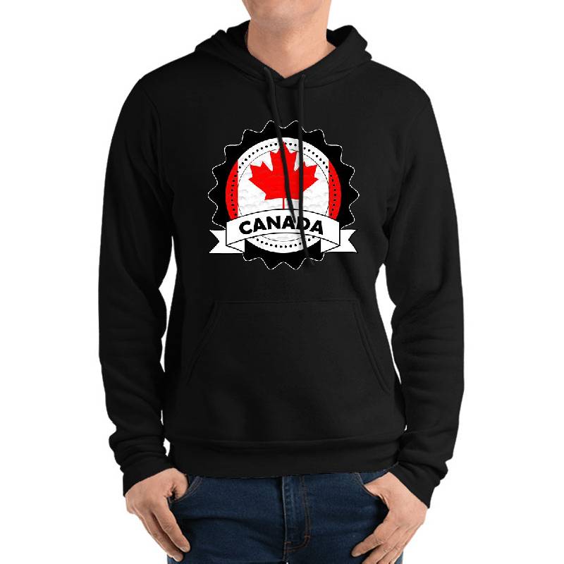 Canada Emblem-Badge-Flag Unisex T-shirts