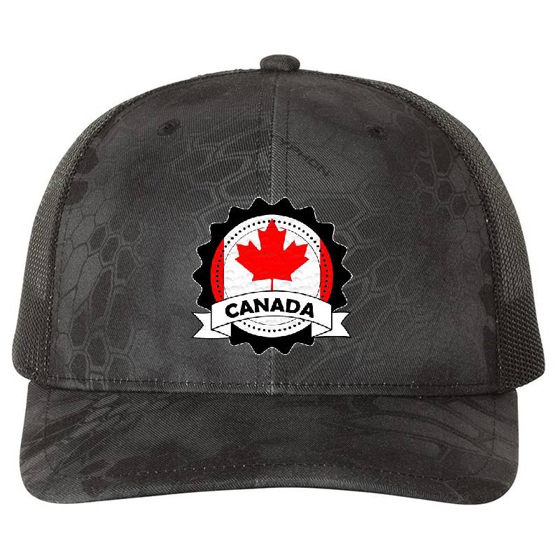 Canada Emblem-Badge-Flag Unisex T-shirts