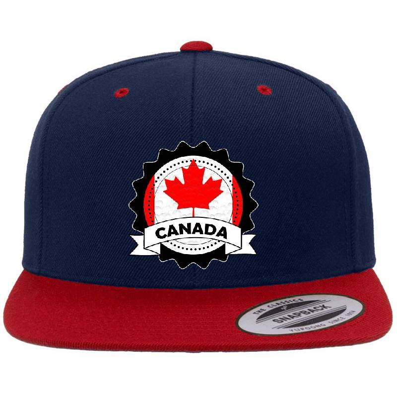Canada Emblem-Badge-Flag Unisex T-shirts