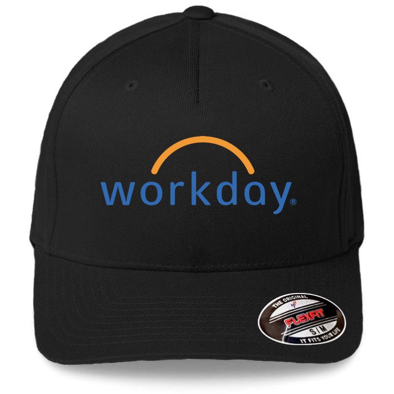 Workday Merch Flexfit Baseball Cap  Black