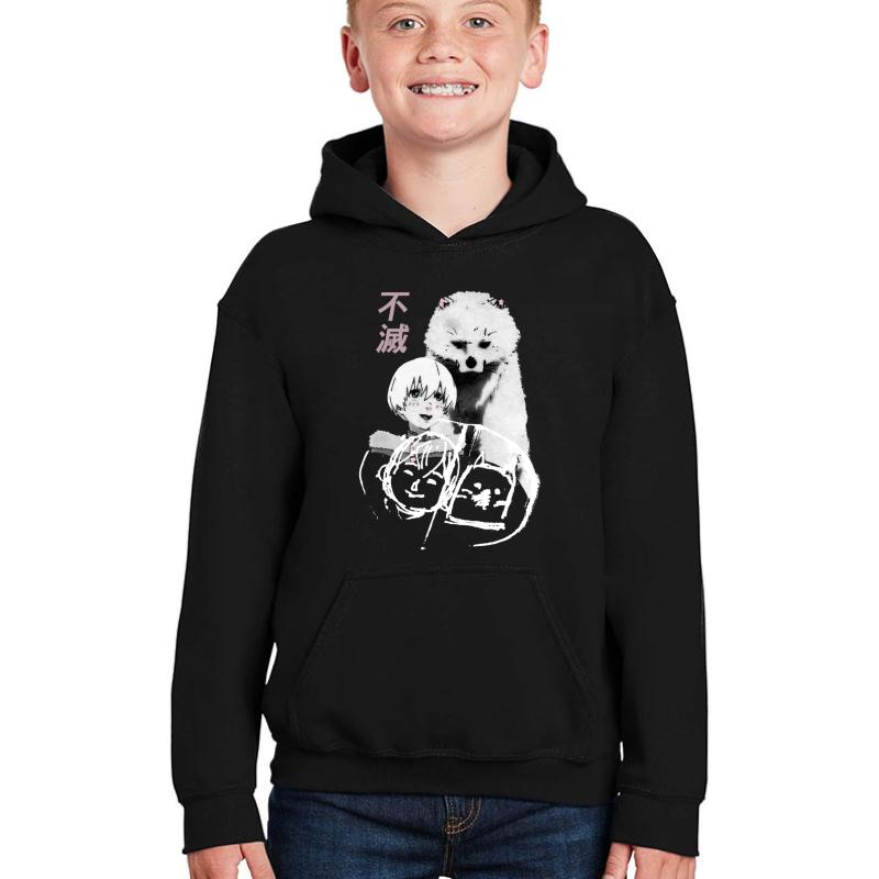 To Your Eternity ''My Best Friend'' Anime Manga Youth Hooded Sweatshirt Boy Black