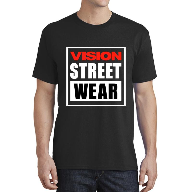 Vision Street Wear Unisex T-Shirt Men Black