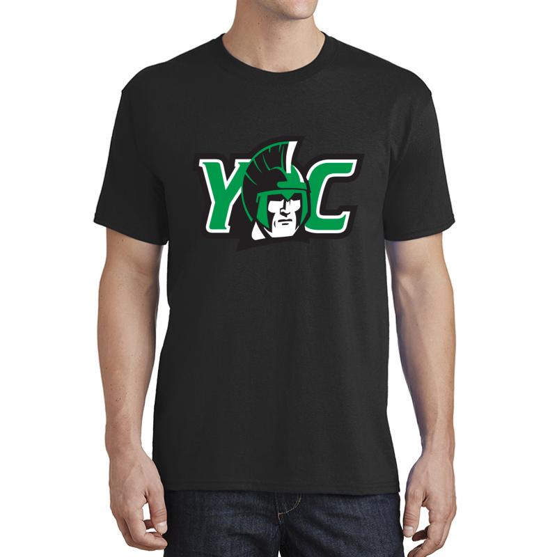 York College Spartans Unisex T-Shirt Men Black