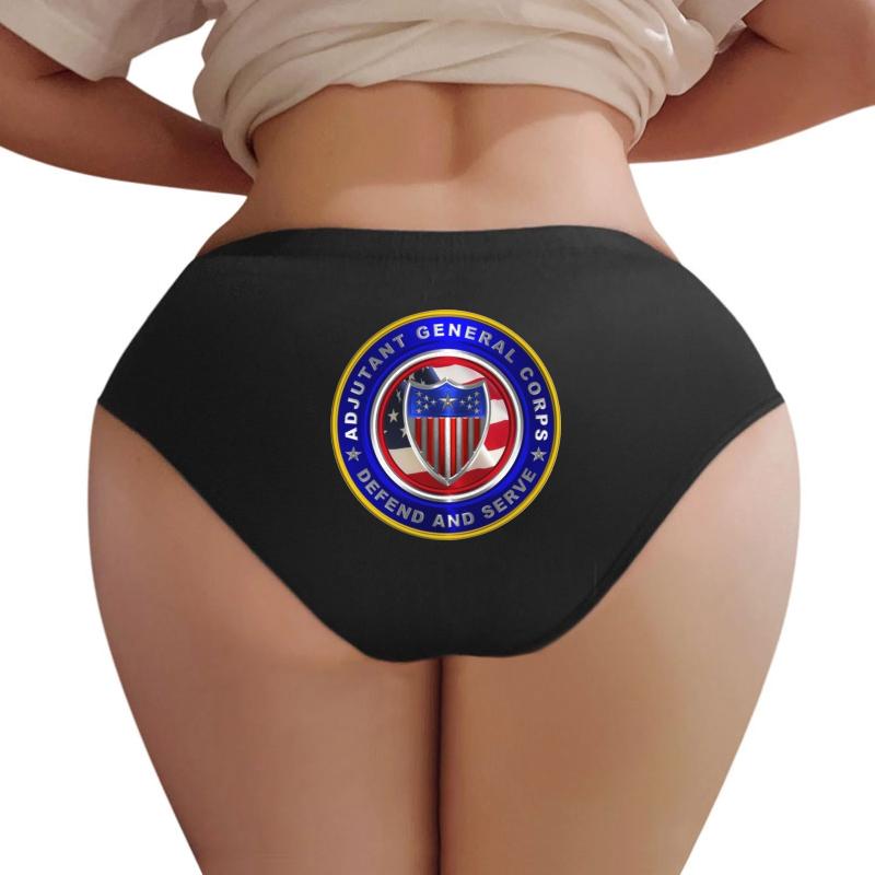 Adjutant General Corps Women Underwear Panties Women Black