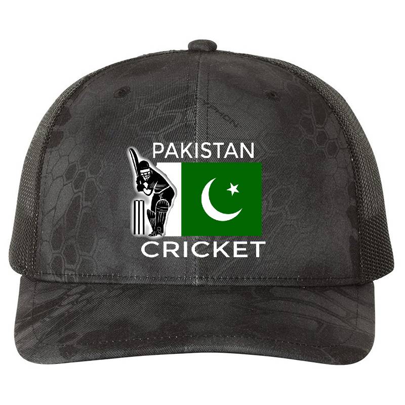 Pakistan Cricket Premium Flat Bill Snapback Caps