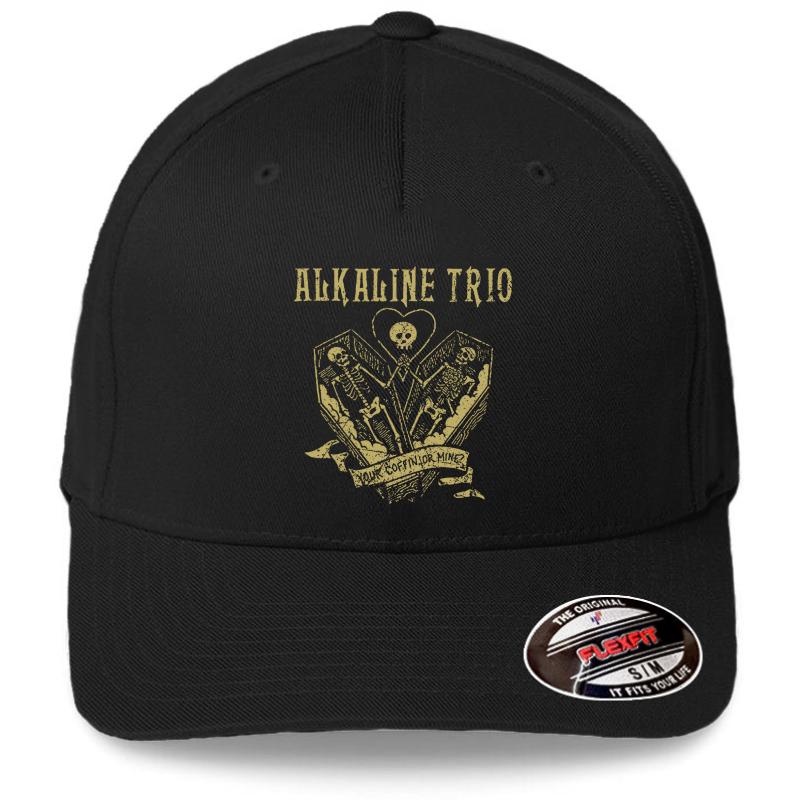 Alkaline Trio Flexfit Baseball Cap  Black