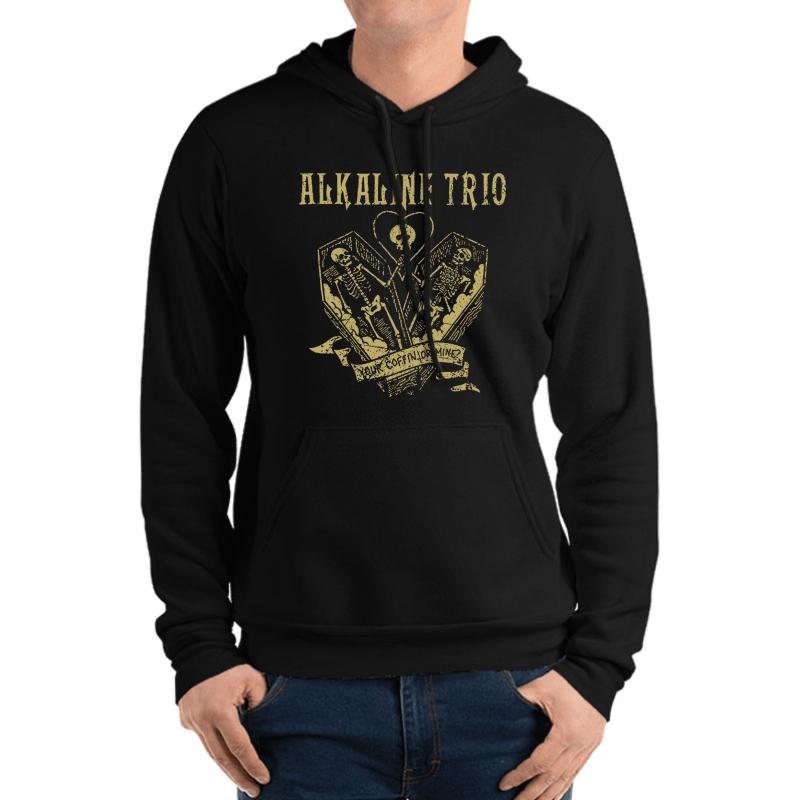 Alkaline Trio Unisex Hooded Sweatshirt Men Black