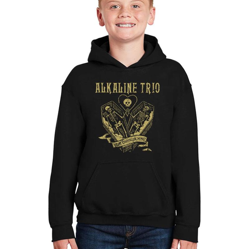 Alkaline Trio Youth Hooded Sweatshirt Boy Black