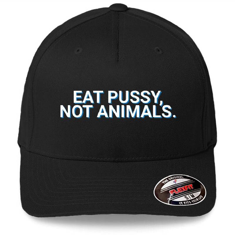 Eat Pussy Not Animals Funny Unisex T-shirts
