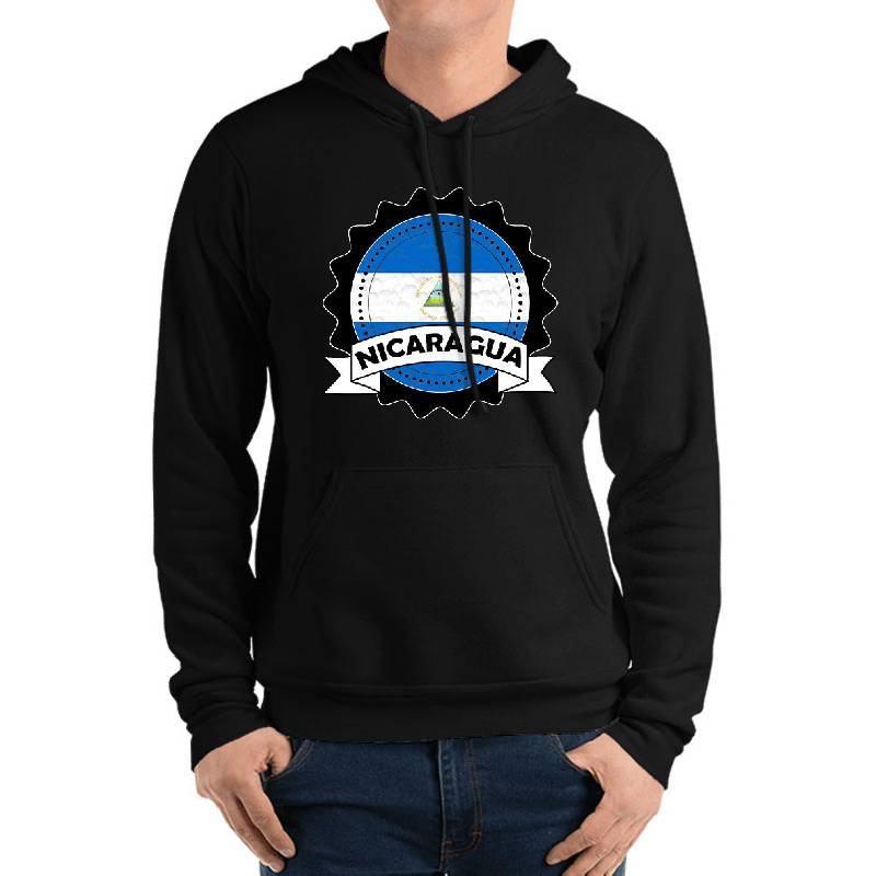 Nicaragua Emblem-Badge-Flag Unisex T-shirts
