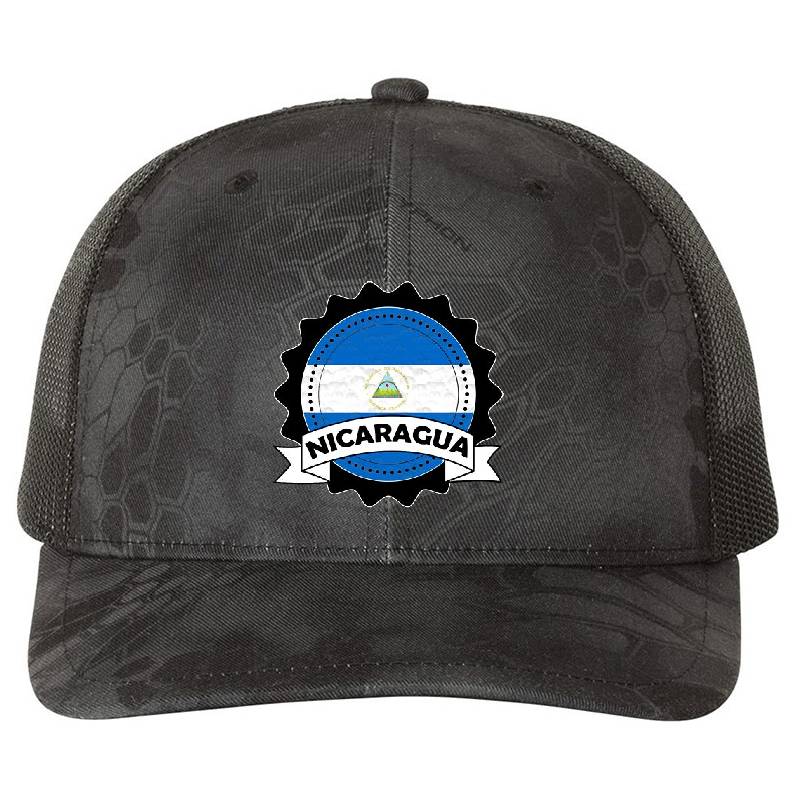 Nicaragua Emblem-Badge-Flag Unisex T-shirts