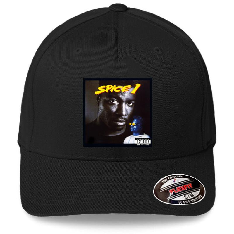 1992 Spice 1 Flexfit Baseball Cap  Black