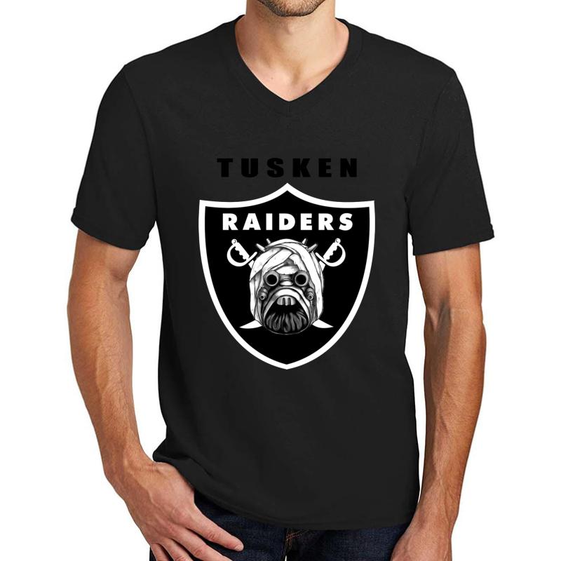 Tusken Raiders Unisex V-Neck T-Shirt Men Black