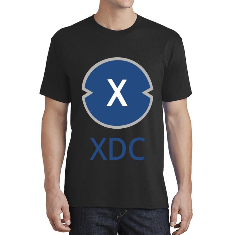 Xinfin Xdc Coin Unisex T-Shirt Men Black