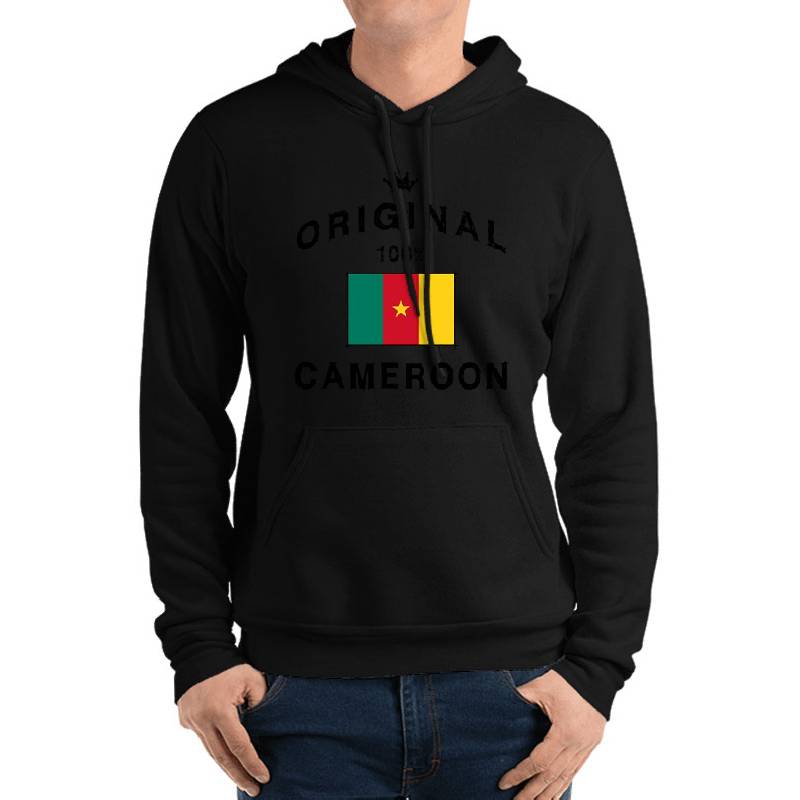 Cameroon Cameroonian flag flag Unisex V-Neck T-Shirts