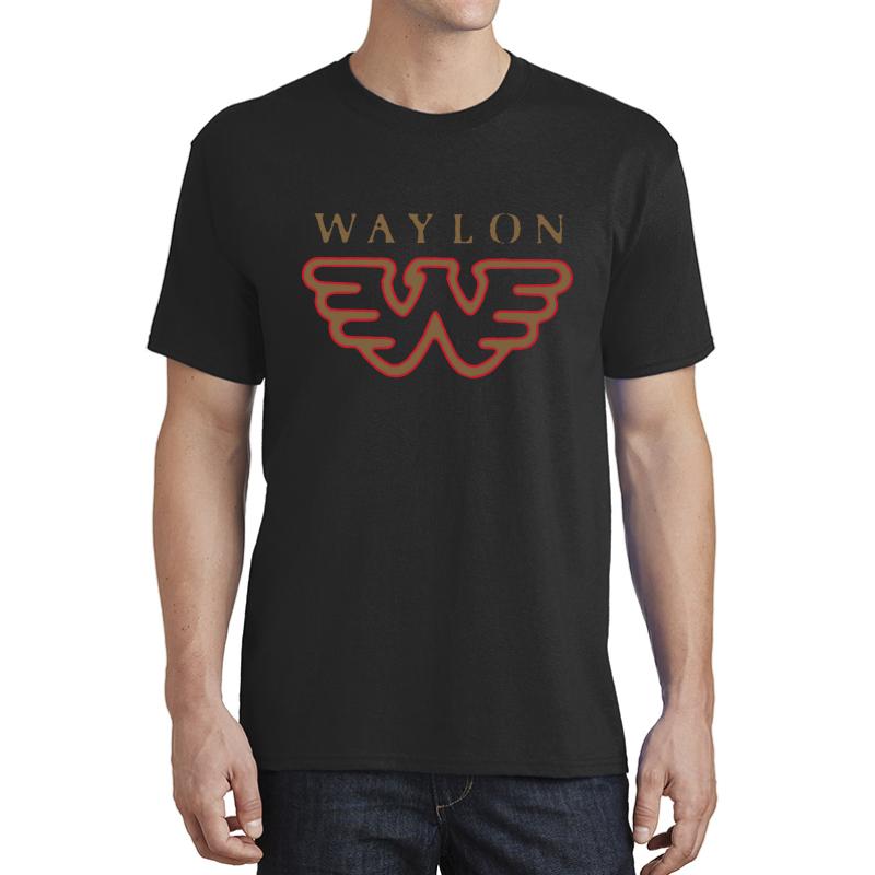 Vintage Waylon Jennings Shirt Unisex T-Shirt Men Black