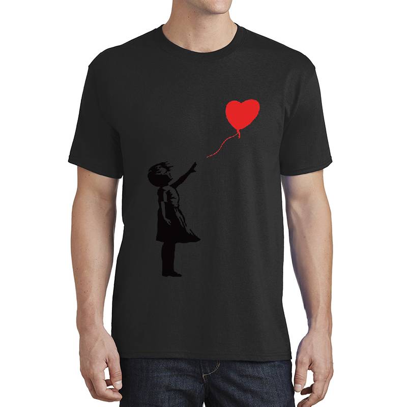 Banksy Ballon Girl Premium Flat Bill Snapback Caps