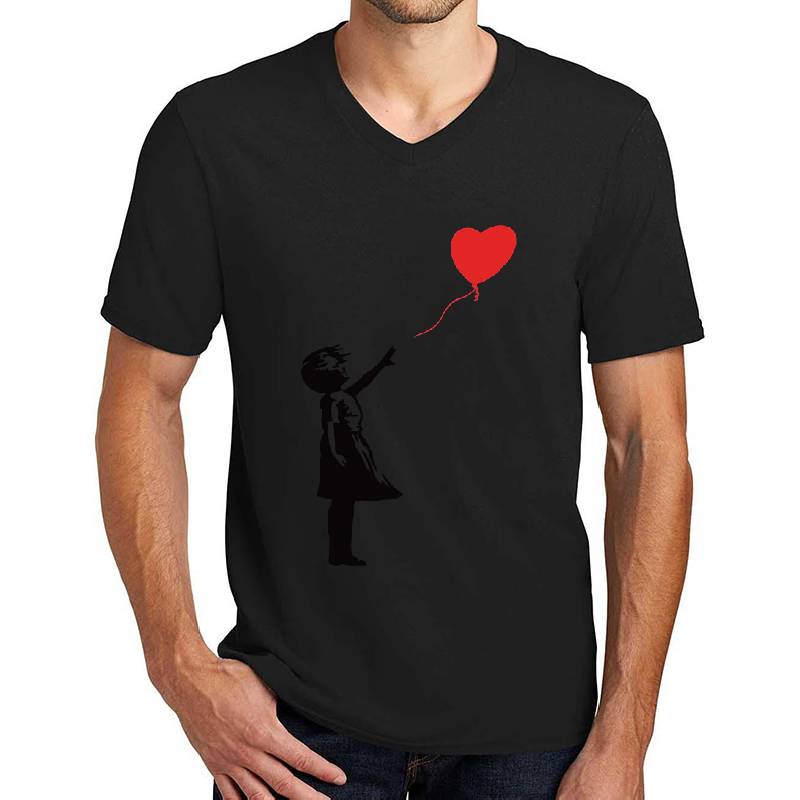 Banksy Ballon Girl Premium Flat Bill Snapback Caps