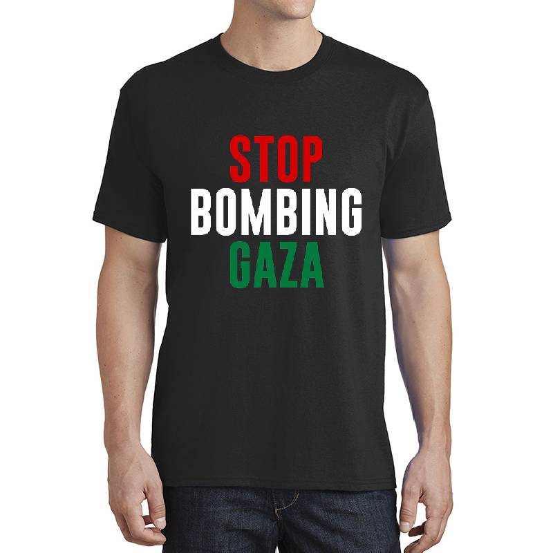 Stop Bombing Gaza Premium Flat Bill Snapback Caps