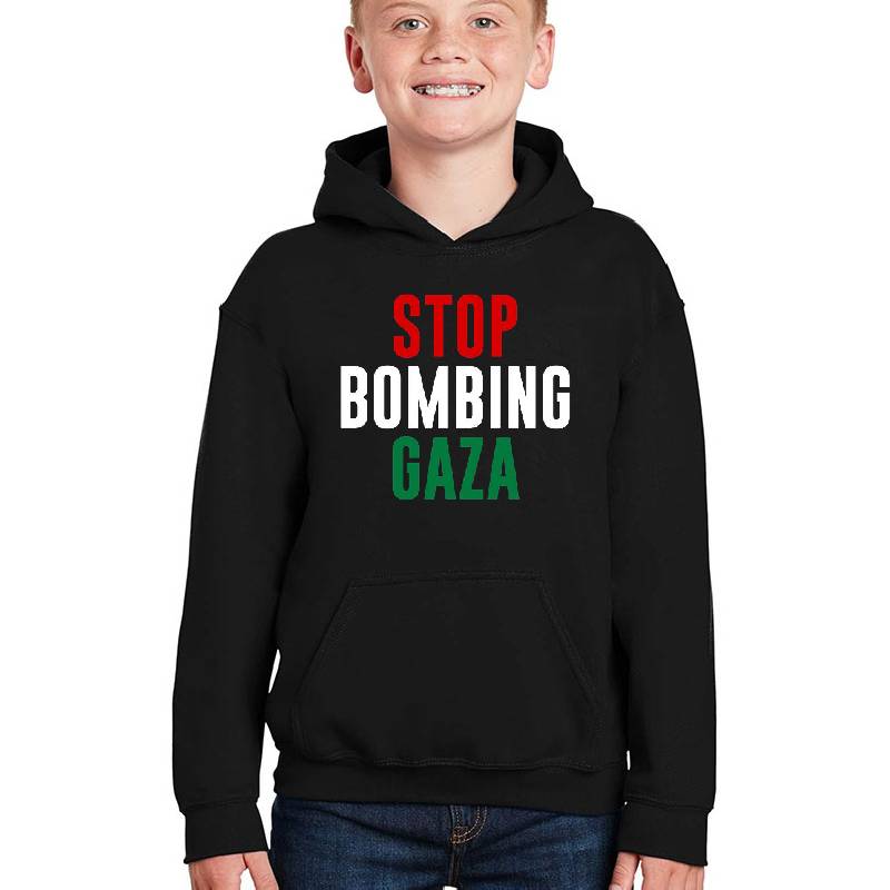 Stop Bombing Gaza Premium Flat Bill Snapback Caps