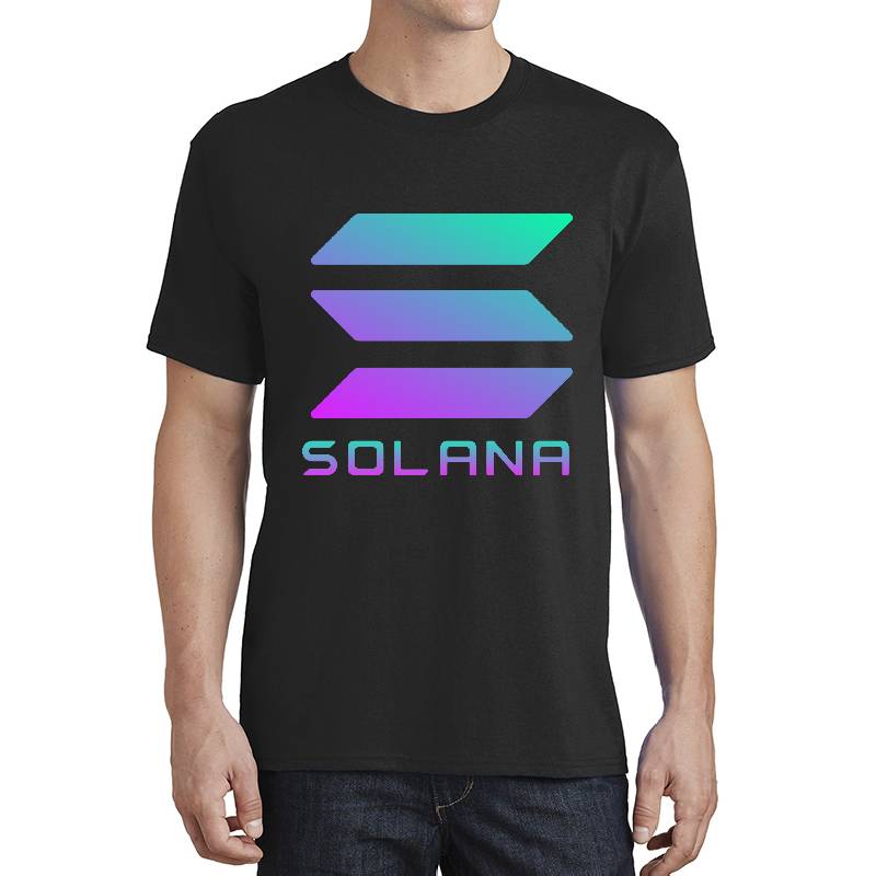 Solana Crypto Token Coin Crypto Coin Crytopcurrency Unisex Polo Jersey Sport Shirts