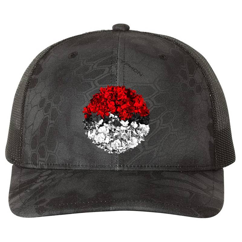 Pokeball With Thousand Pokemons Unisex T-shirts