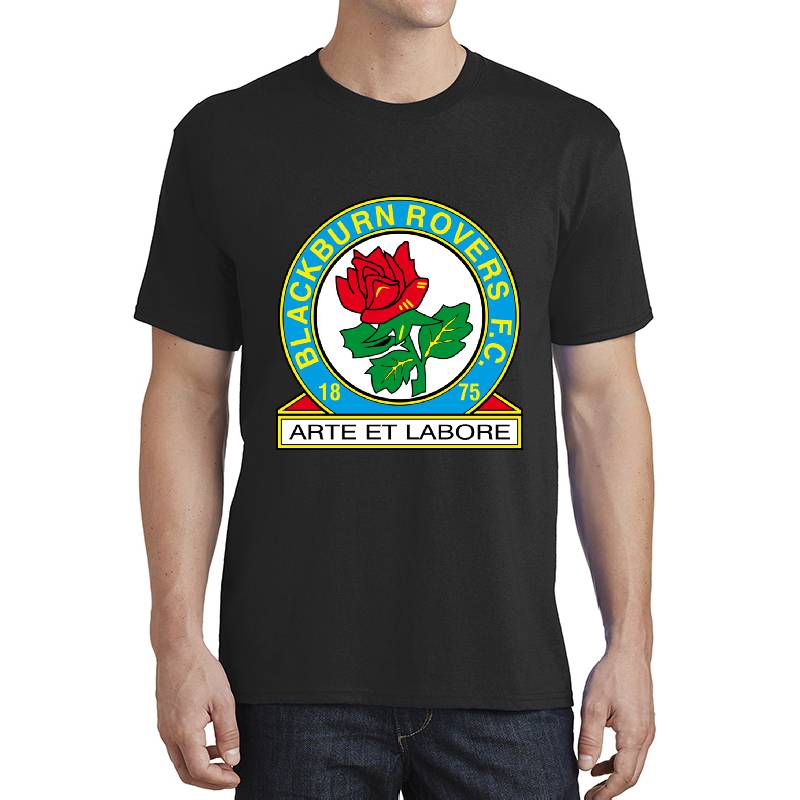 Blackburn Rovers Icon Unisex V-Neck T-Shirts