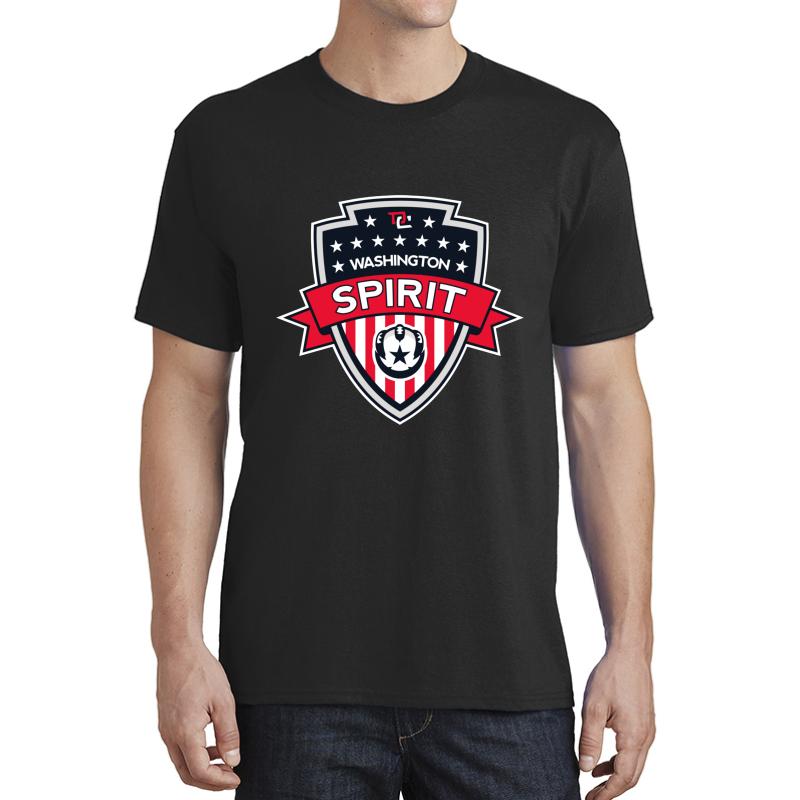 Washington Spirit Icon Unisex T-Shirt Men Black